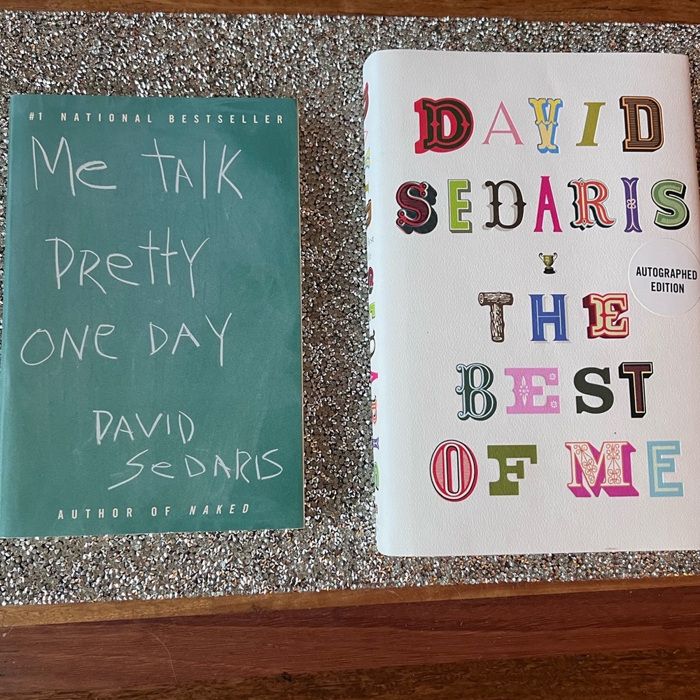 *SIGNED* David Sedaris Book Set